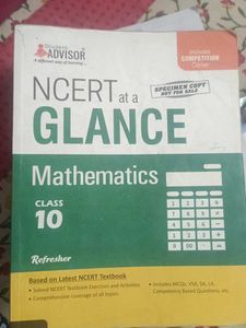 NCERT Advisor: Mathematics Class 10