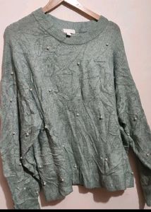 Light Grey Winter Top For Girl Or Woman 42 Bust