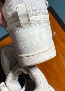 Nike White High-Top Sneakers
