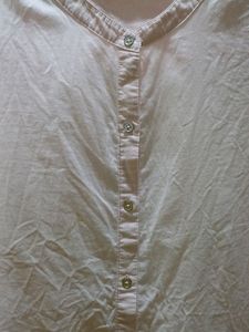 Pink Button-Down Tunic