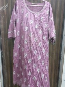 floral formal kurti set