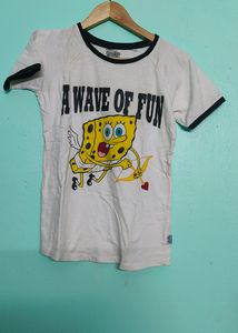 combo (sponge Bob  & designer shirt)