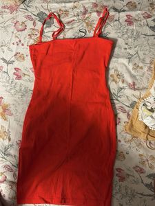 Red Bodycon Mini Dress