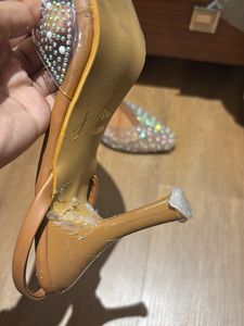 Rhinestone heels