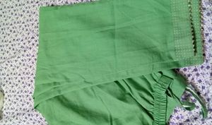 Vibrant Green Kurta Set