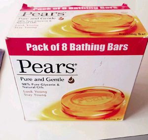 Pears Bathing Bars - Pack of 8