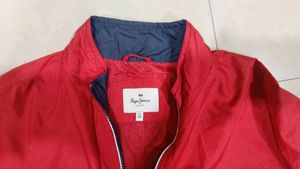 Stylish Red Casual Jacket