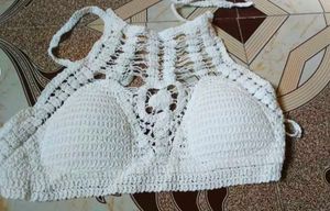 Crocheted Bikini Top