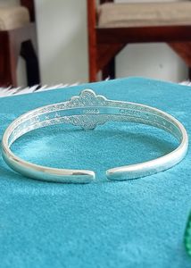 999 Pure Silver💫 Kada (wt:17.800g)