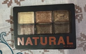 Natural Eyeshadow Pallete | 6 Shades (Br