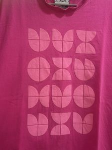 Pink Graphic Print T-Shirt