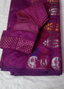 Purple Saree New