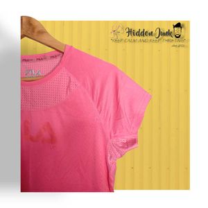 Fila Pink Athletic T-Shirt
