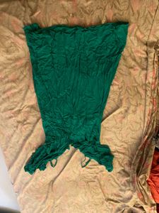 Flowy Green Maxi Dress