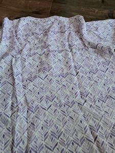 Pretty Purple Printed Kurta