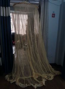 Boho Canopy Bed Netting