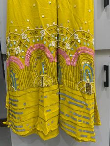 Yellow Handwork jumpsuit