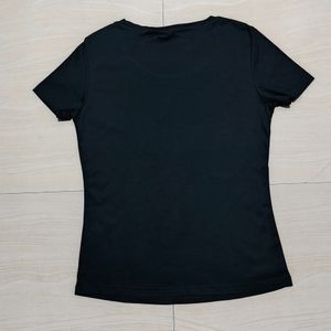 DOLCE &amp; GABBANA Womens T-Shirt Top Black Size M