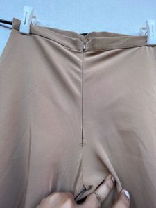 brown retro pants