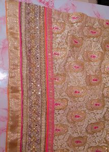 golden festive kurti