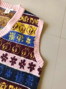 Looney Tunes Knit Vest