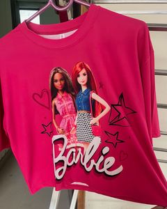 Summer Sale 🔥Barbie Crop Oversized T-Shirt