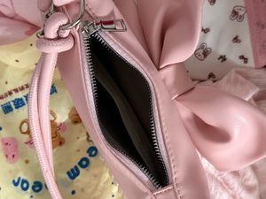 pink bow bag