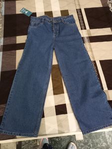 Loose Blue Jeans