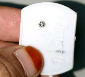 Ear rings second top Diamond fancy 1 pair