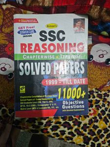 Kiran's SSC Reasoning Solved Papers