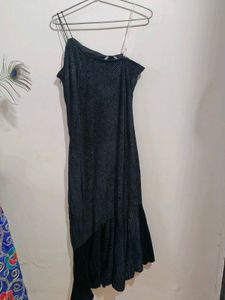 Vero Moda Asymmetric Ruffle Hem Dress
