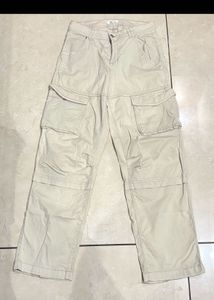 Light Beige Cargo Pants