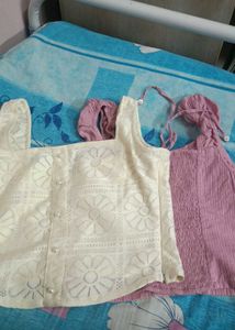 combo of 2 cute tops