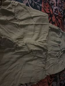 Striped Wide Leg Pants