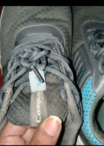 Campus Gym daily used shoes with socks