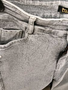Stylish Grey Wash Jeans