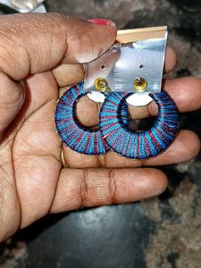 Bohemian Silk Thread Earrings