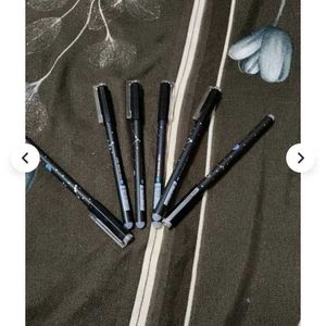 Erasable gel blue pen