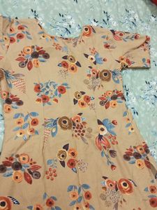 Floral Print Casual Dress