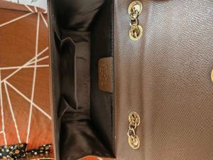 Coach Signature Brown Crossbody Bag