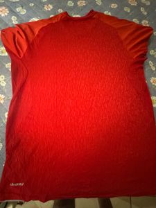 Adidas ClimaCool Red Sports T-Shirt Men Size M Ori