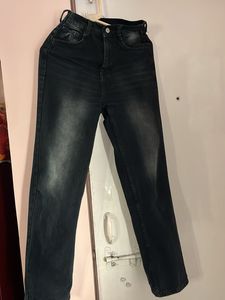 Black Wash Denim Jeans