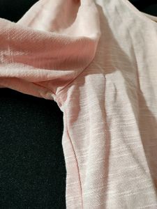 Light Pink Puff Sleeve Blouse