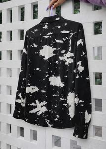 Stylish Black &amp; White Print Shirt👀🦋
