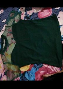 Stylish green top for women