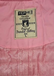 Pink Bomber Jacket with Patches