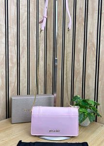 Bvlgari Serpenti Pink Shoulder Bag