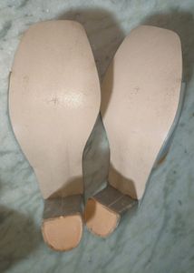 Mauve And Grey Heels