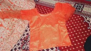 Stiched Lehenga With 2mtr Dupatta 🧡✨