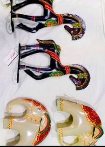 Set of 5 Metal Decors Animals